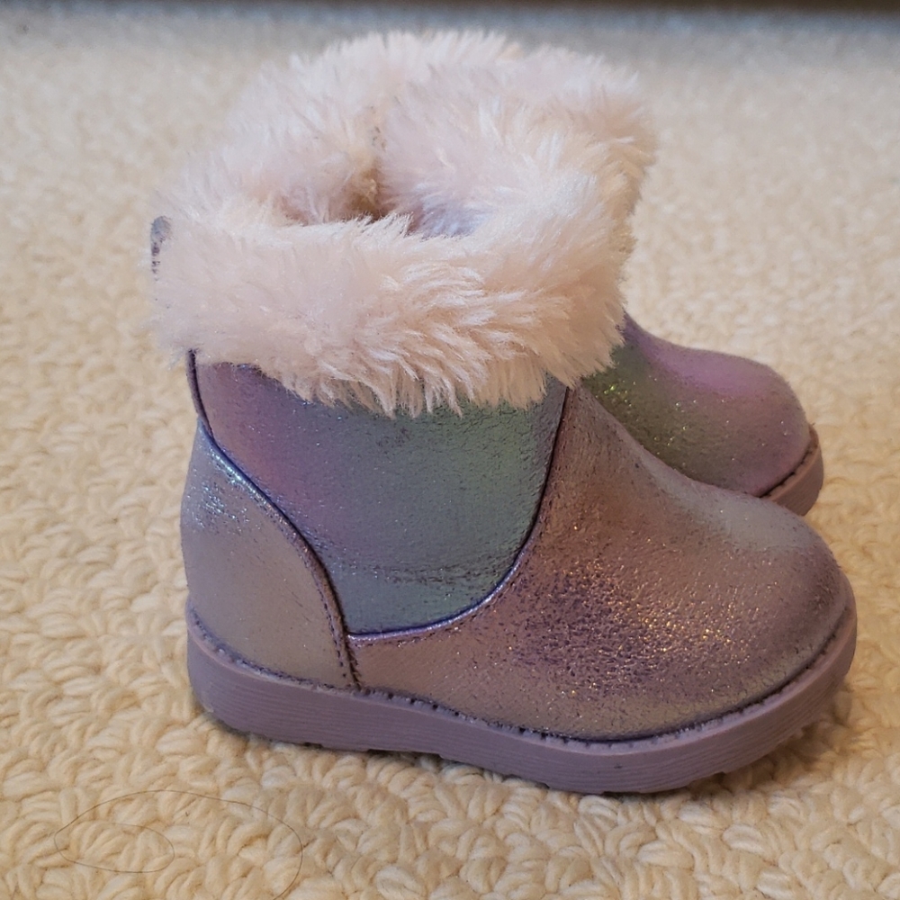 🟠 4/$25 Cat & Jack Purple boots